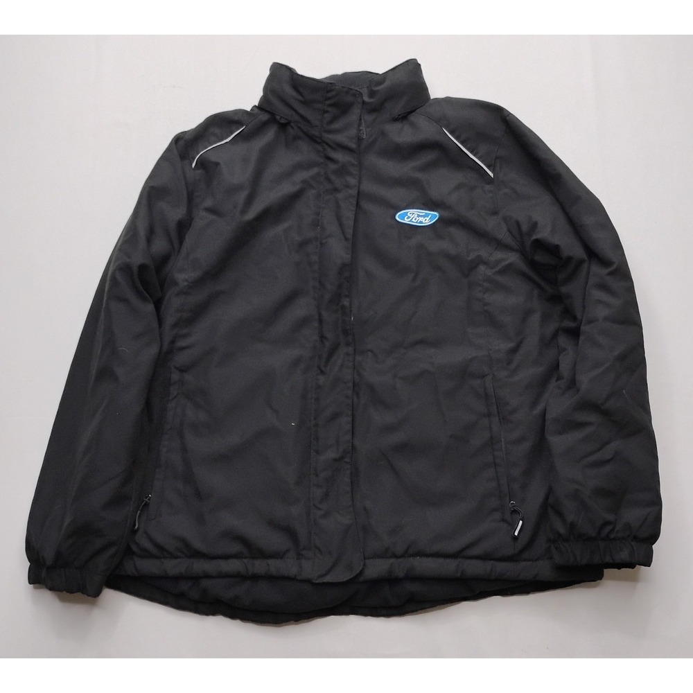 Core 365 Jacket Ladies XXL Black Blue Ford Warm Jacket Mens Zip Up